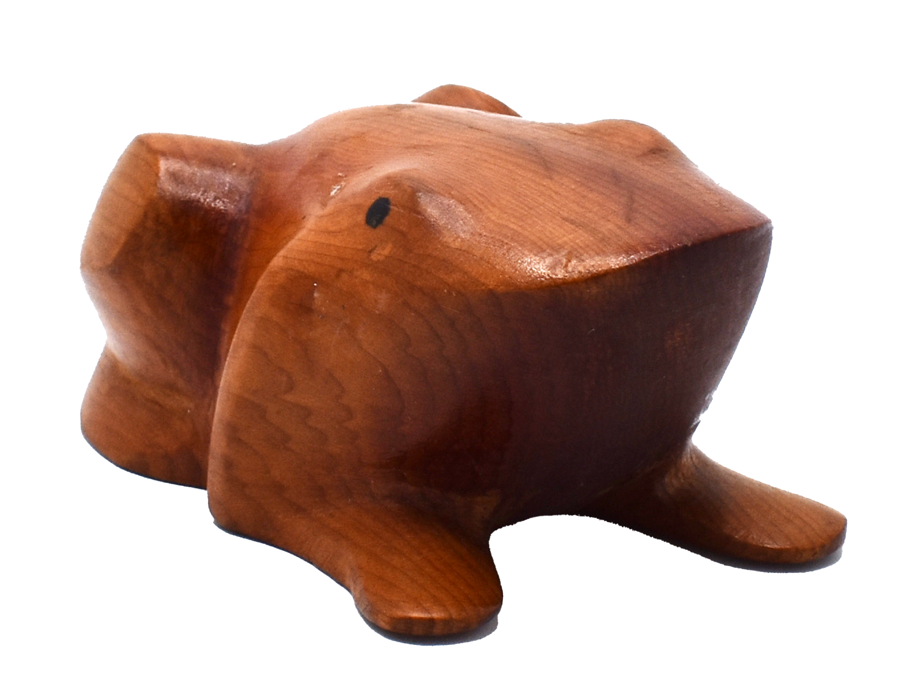 wooden frog